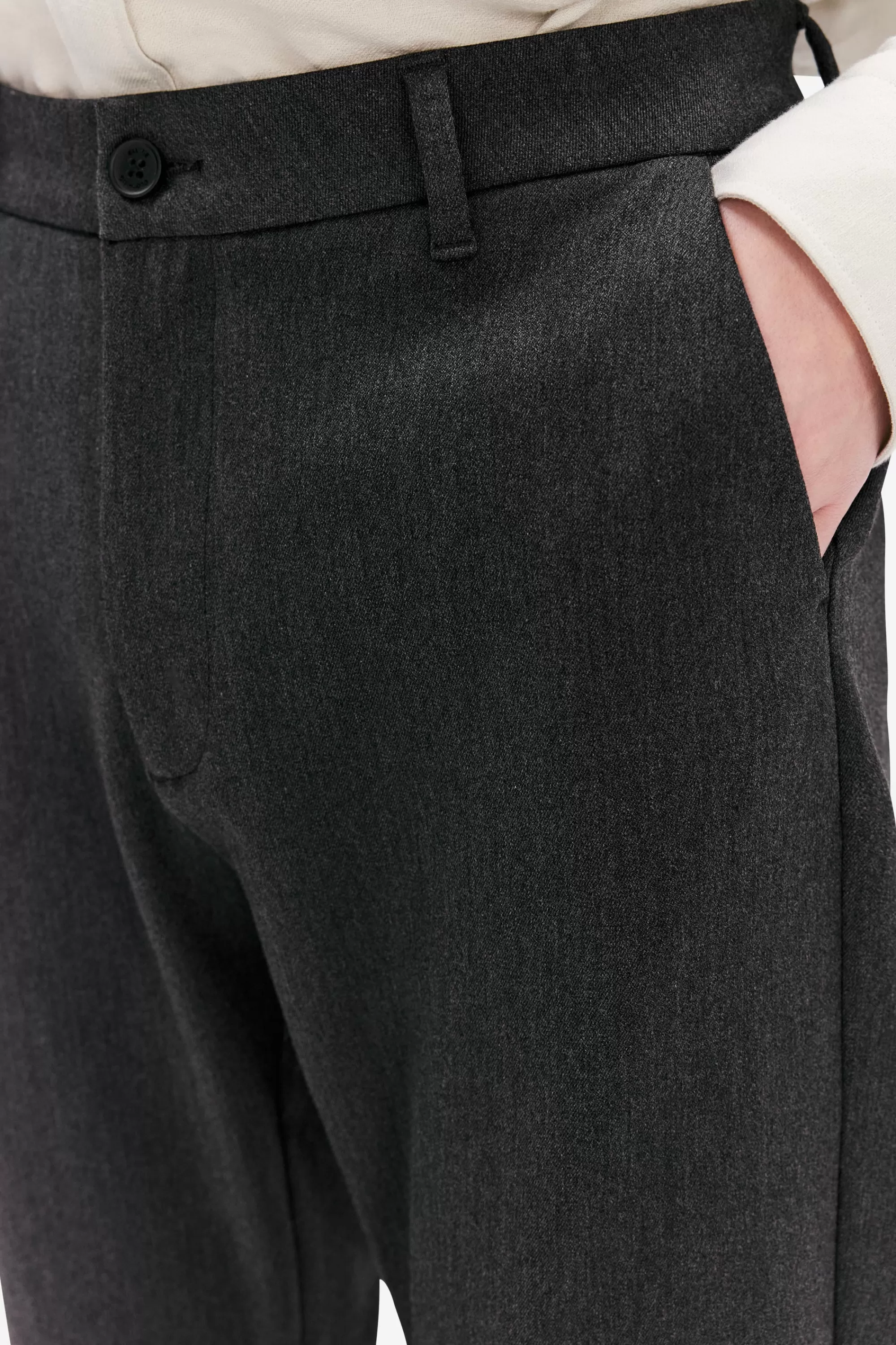 crimson_stretch_grey_melange_3.webp Best Sale Crimson stretch grey melange Byxor