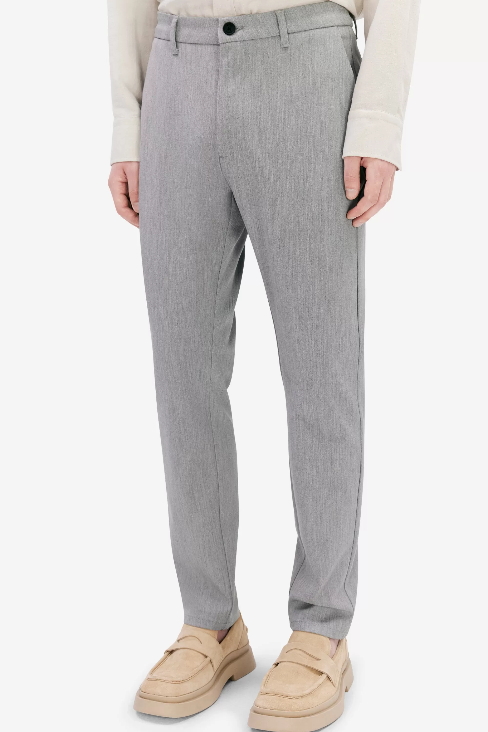 crimson_stretch_light_grey_melange_2.webp Best Crimson stretch light grey melange Byxor