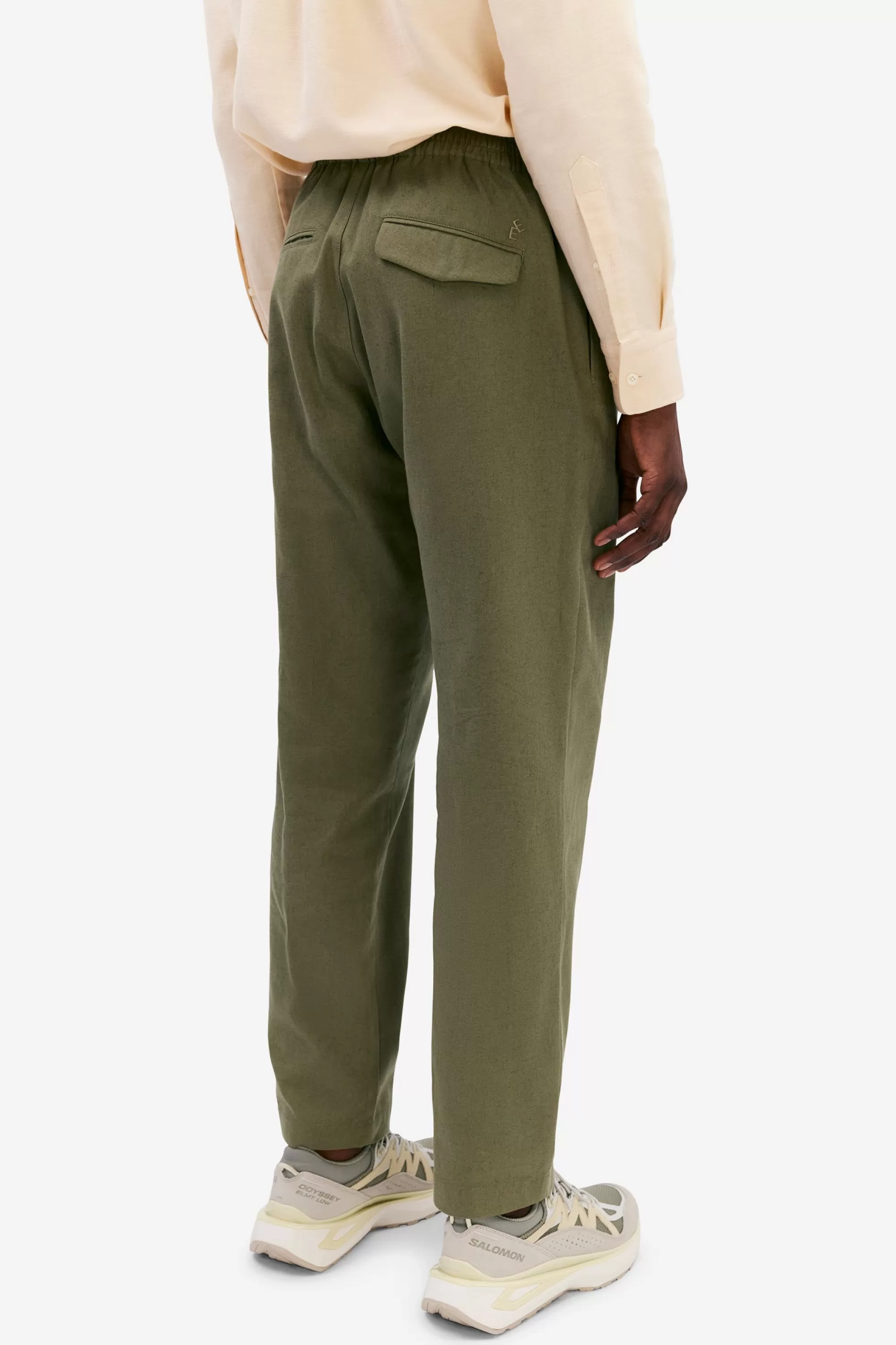 johanson_linen_olive_4.webp Shop Johanson Linen olive Byxor