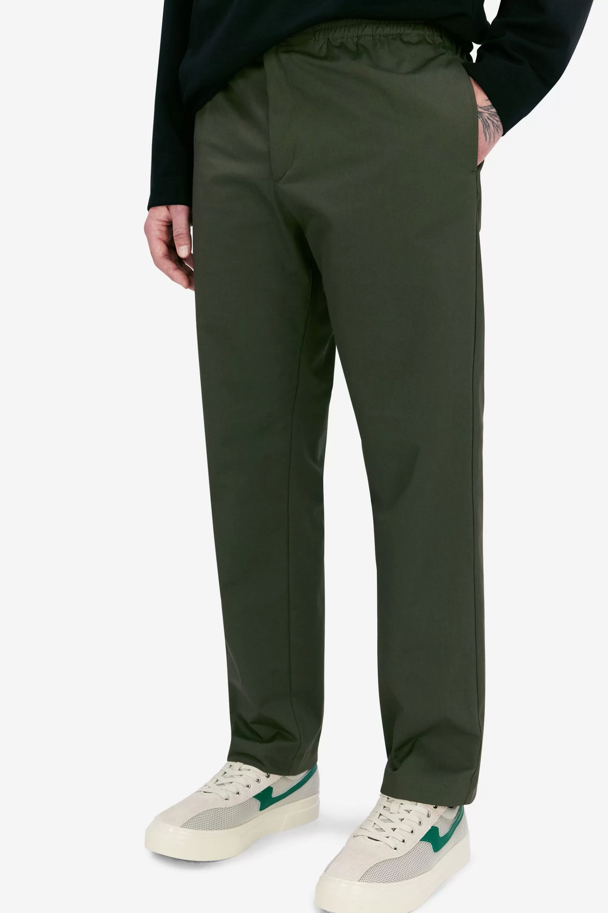 johanson_twill_shelter_green_3.webp Shop Johanson Twill shelter green Byxor