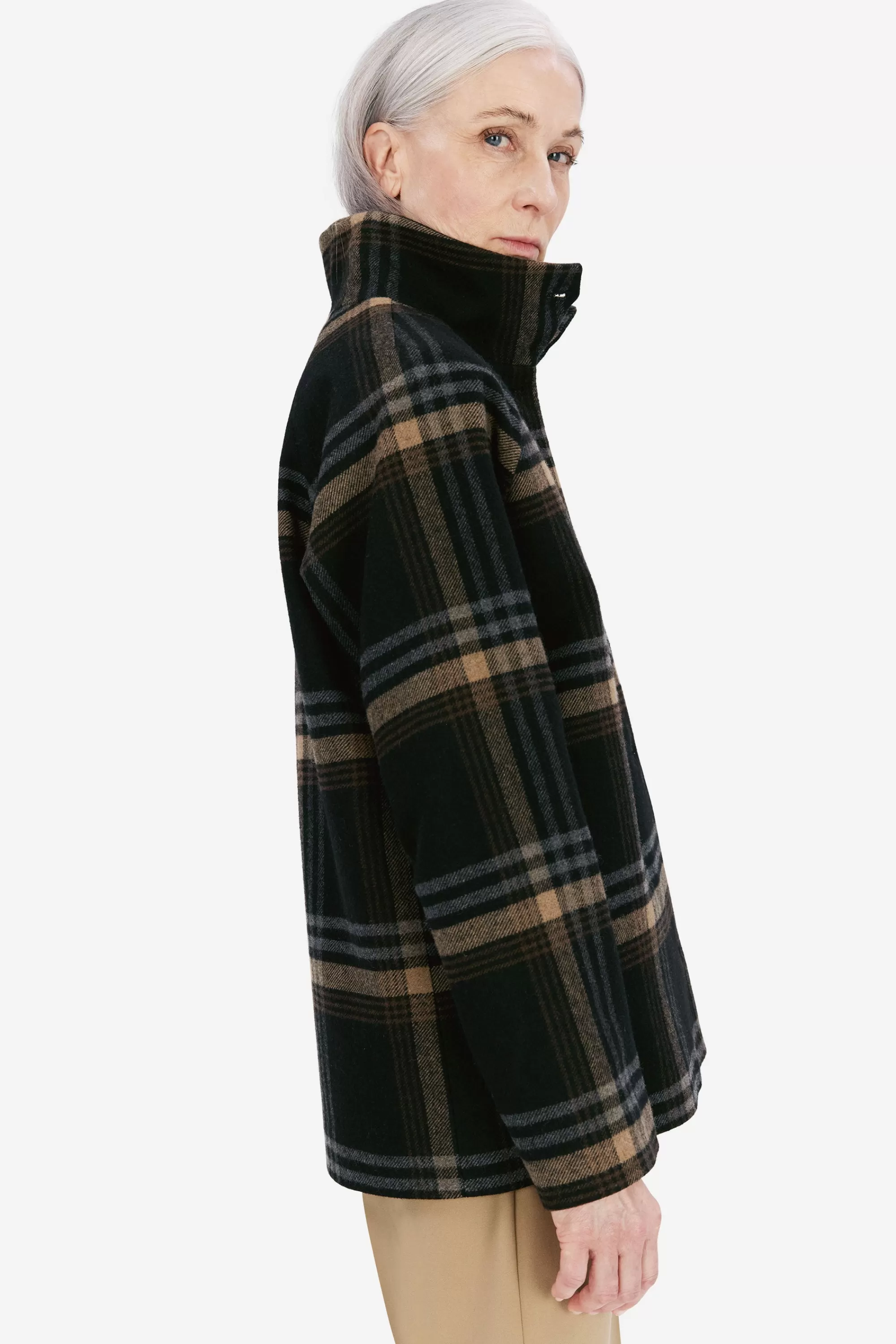 melvina_brown_check_5.webp Best Melvina brown check Jackor