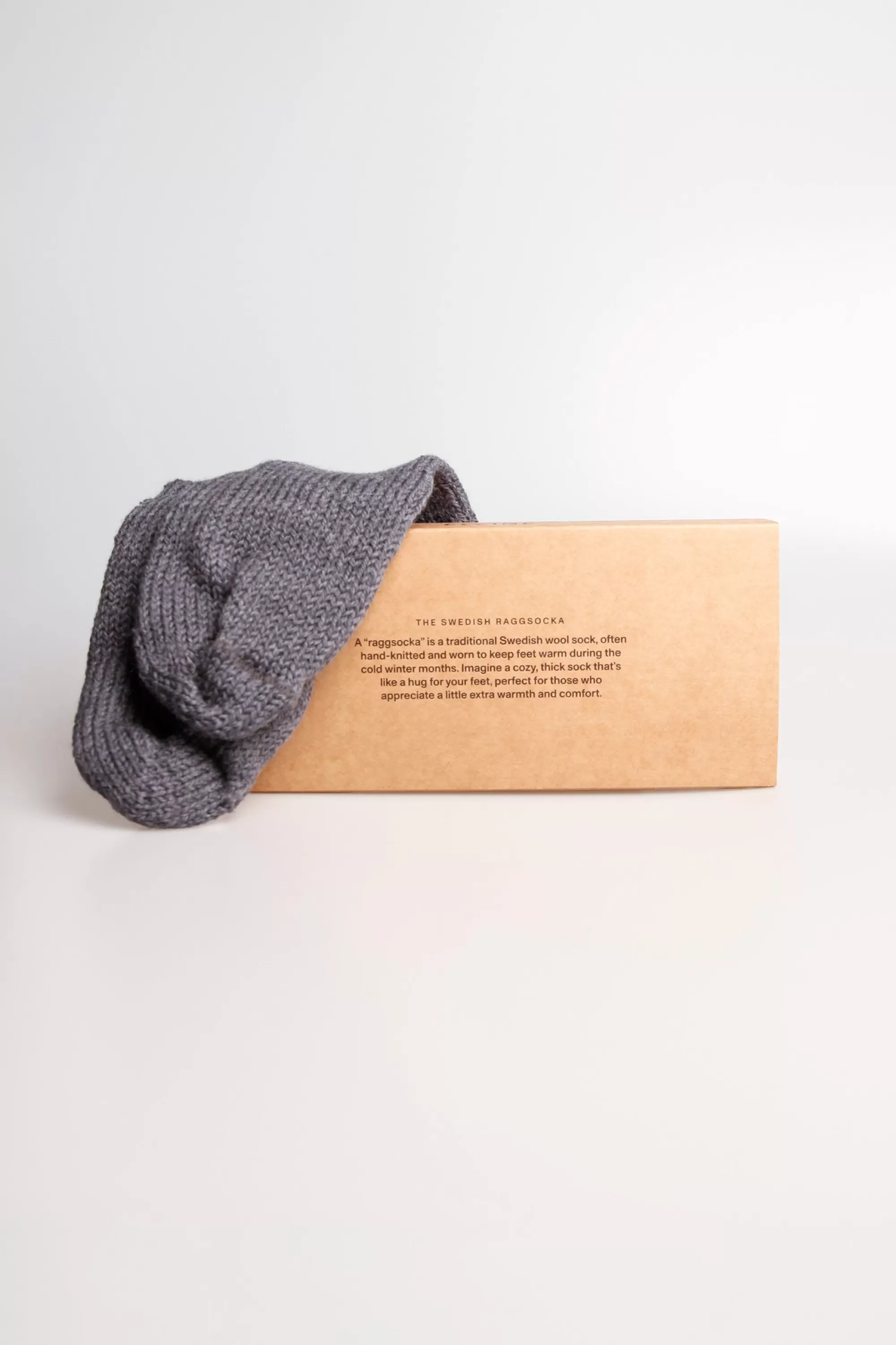 raggsocka_dark_grey_melange_4.webp New Raggsocka dark grey melange Accessoarer | Accessoarer