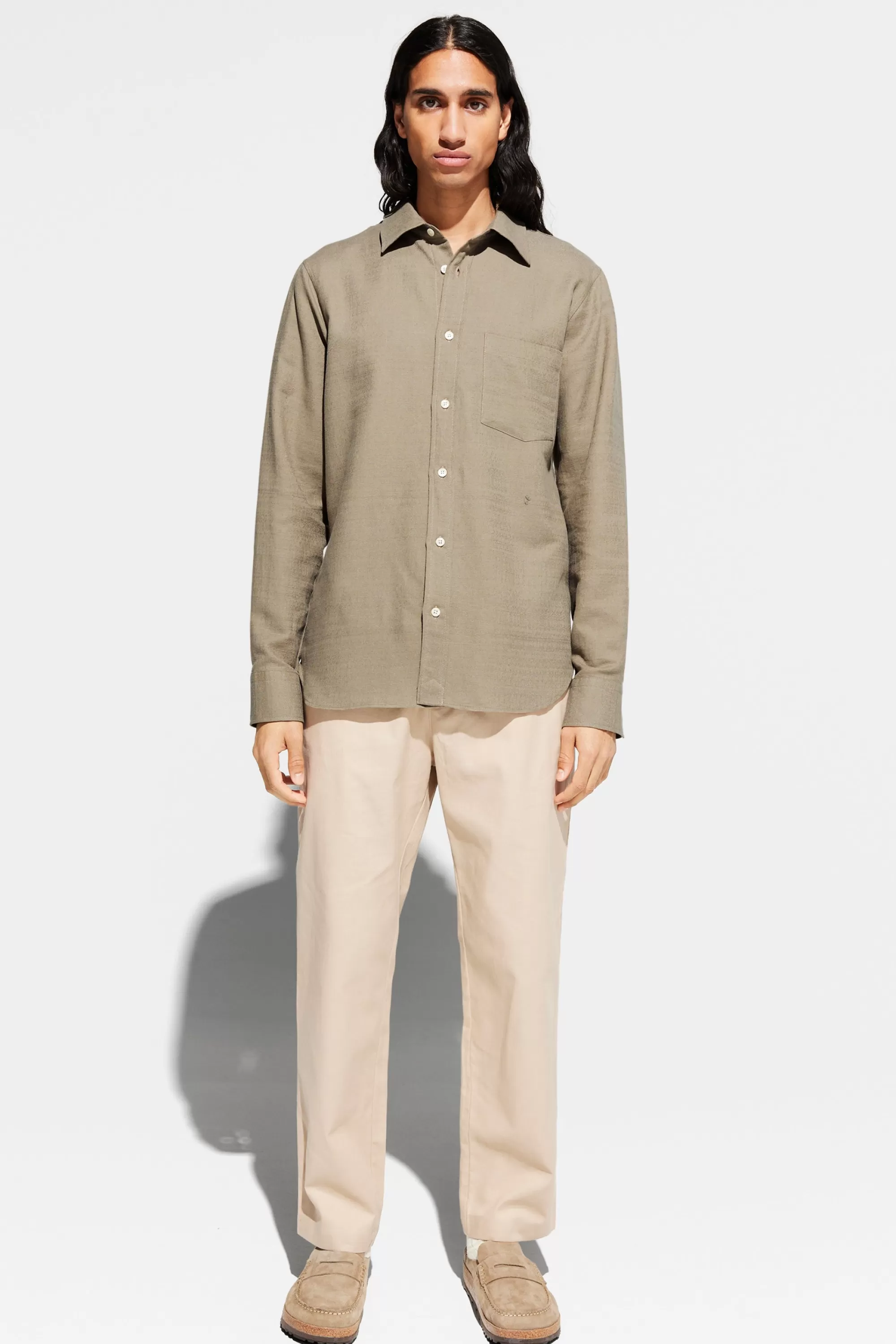 rodrik_british_khaki_4.webp Fashion Rodrik british khaki Skjortor