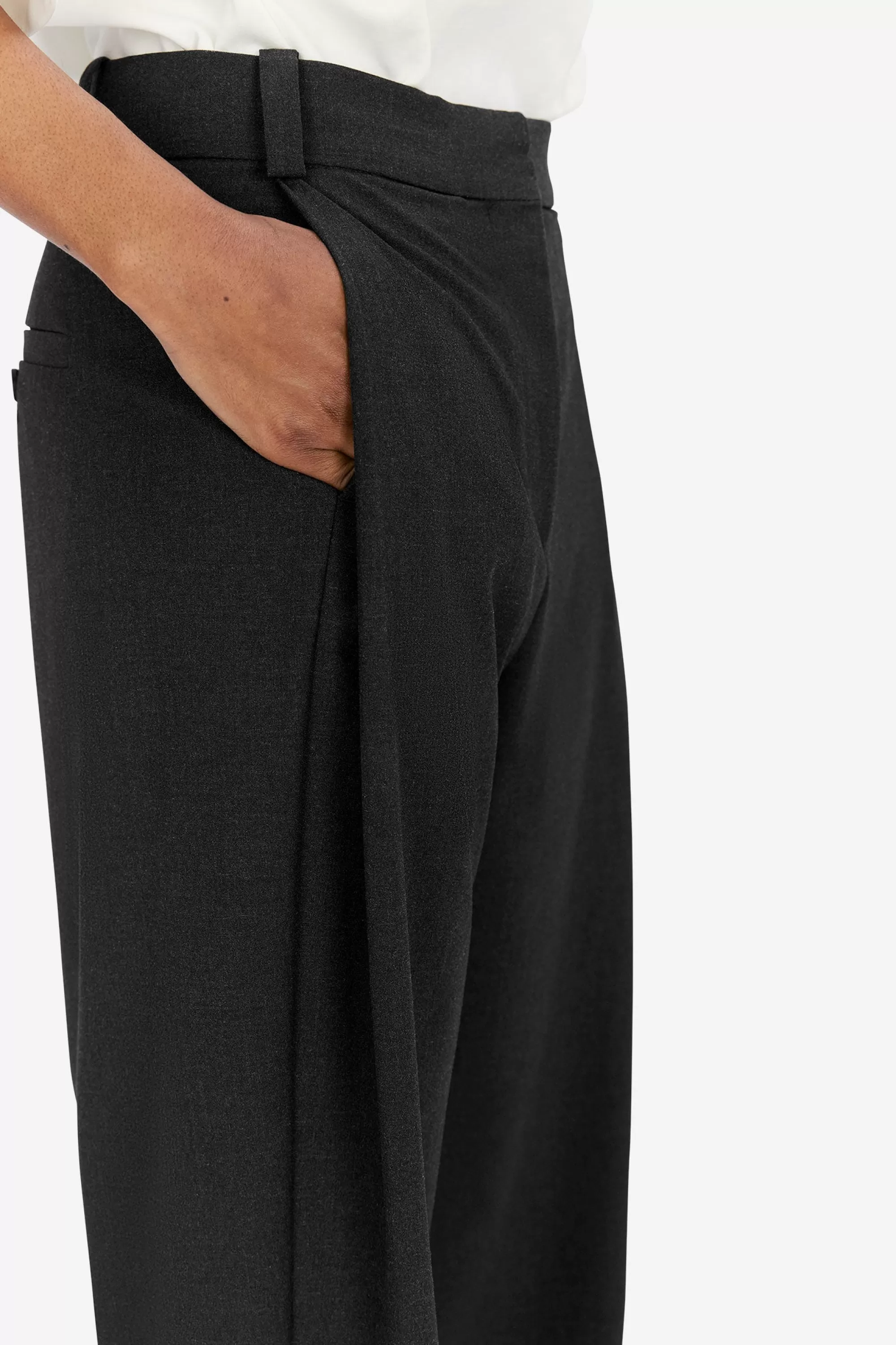 sandi_light_dark_grey_melange_3.webp Sale Sandi Light dark grey melange Byxor